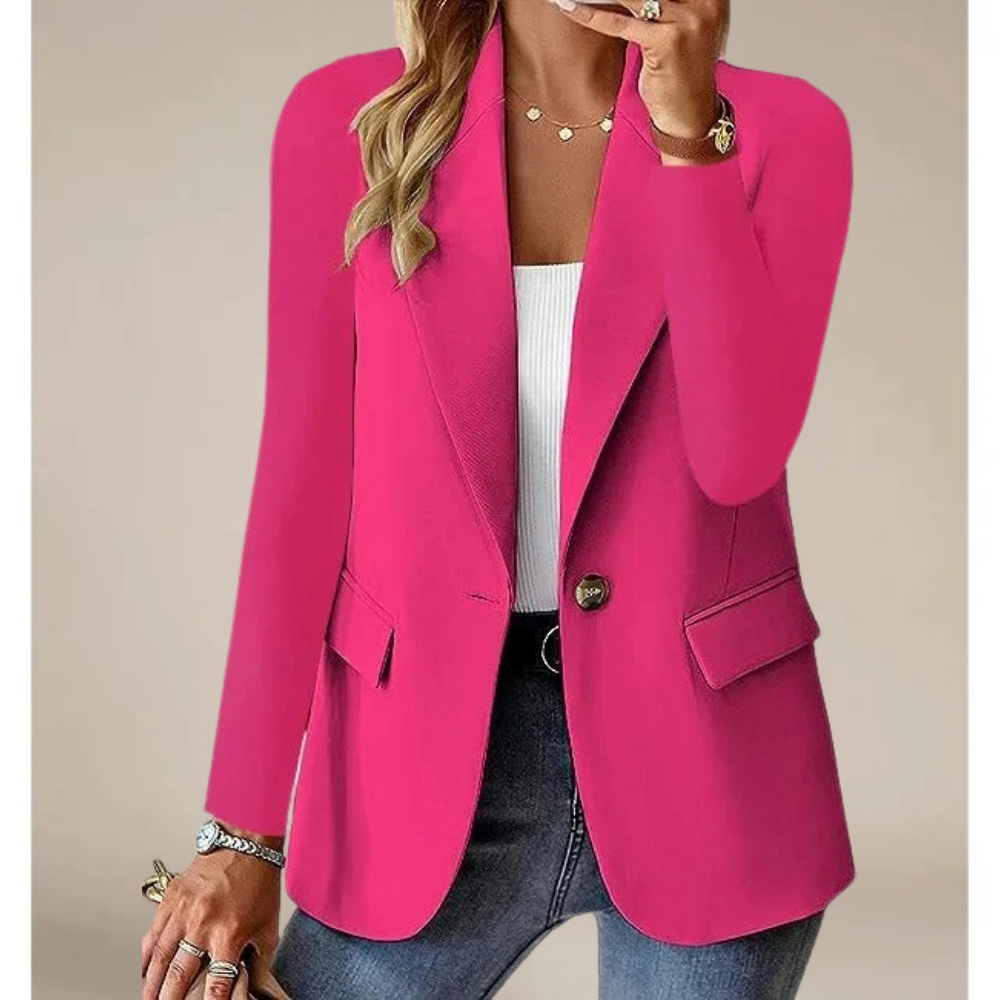 Blazer classique élégant pour femme noir