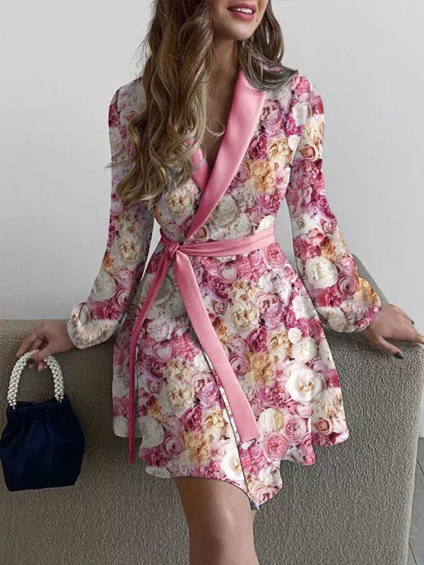 Cardigan Femme Confortable Lacé Légèrement Motif