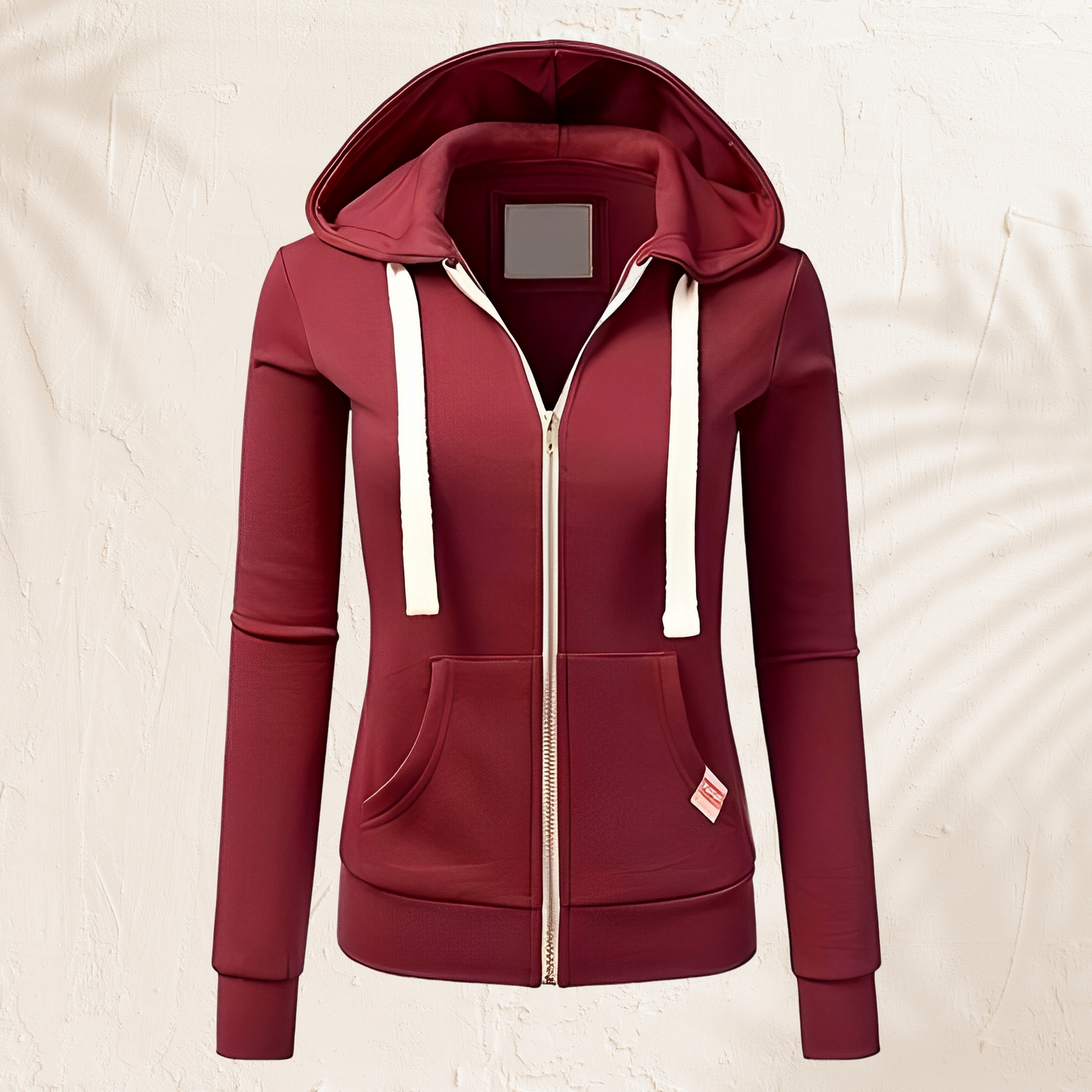 Sweat à capuche zippé douillet
