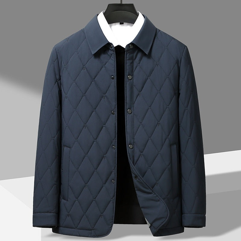 Blouson d'hiver chaud et matelassé pour hommes