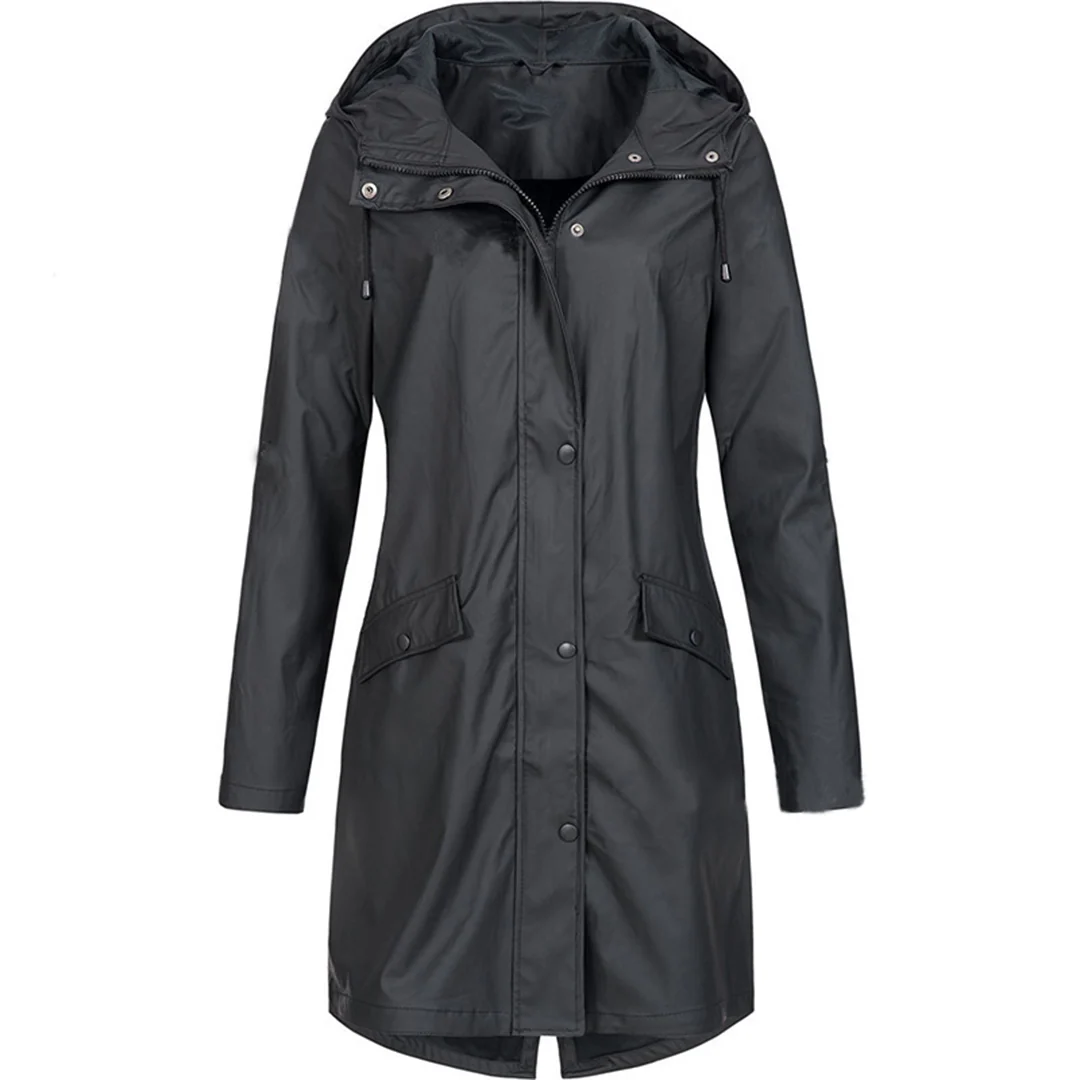 Veste de pluie déperlante pour femme Coupe cintrée