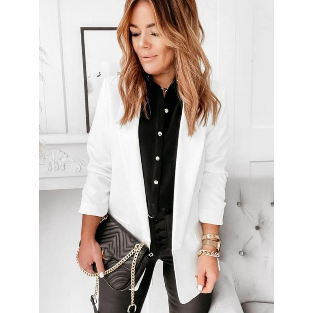 Blazer élégant femme, coupe cintrée