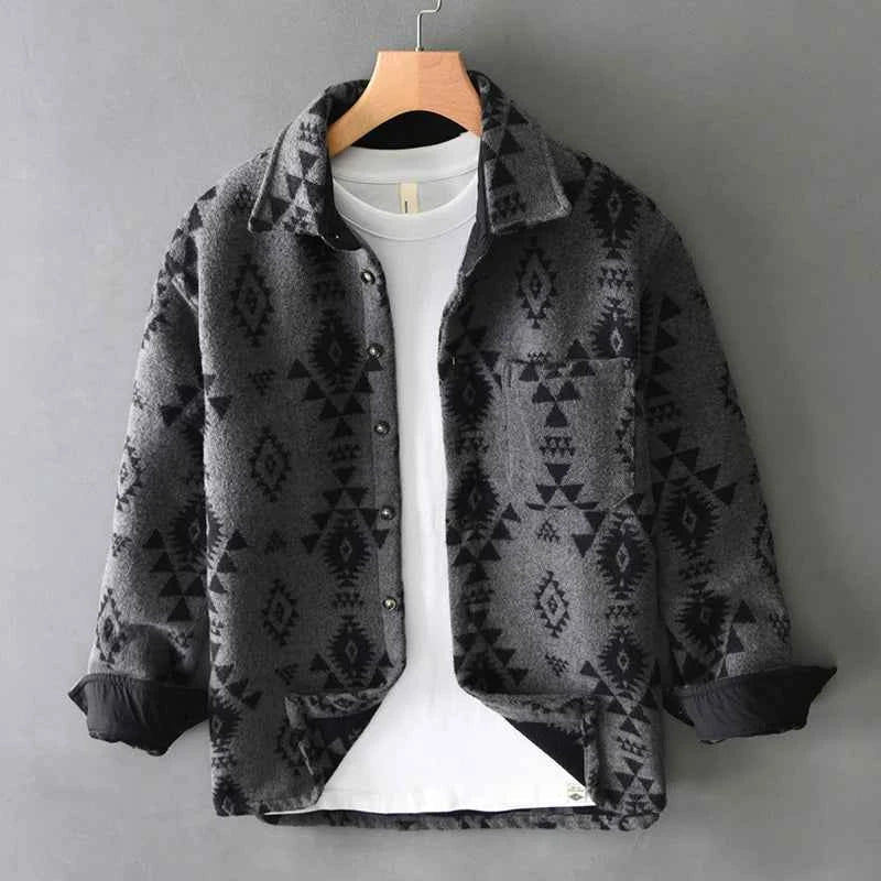 Veste jacquard élégante design moderne