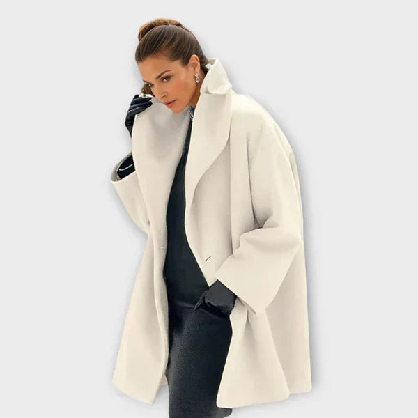 Veste en laine de luxe coupe-vent pour femme