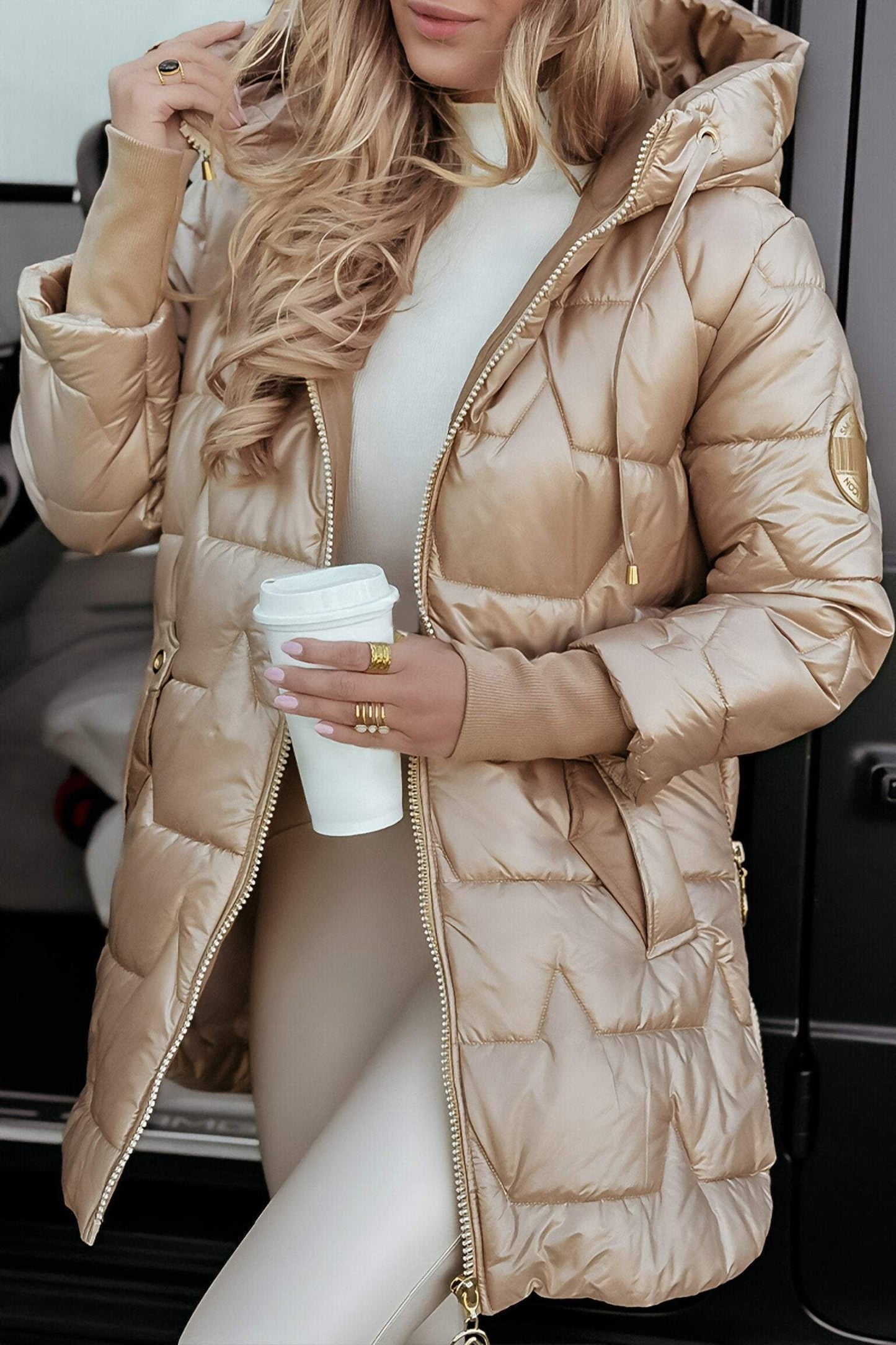 Veste de loisirs à capuche confortable pour femmes