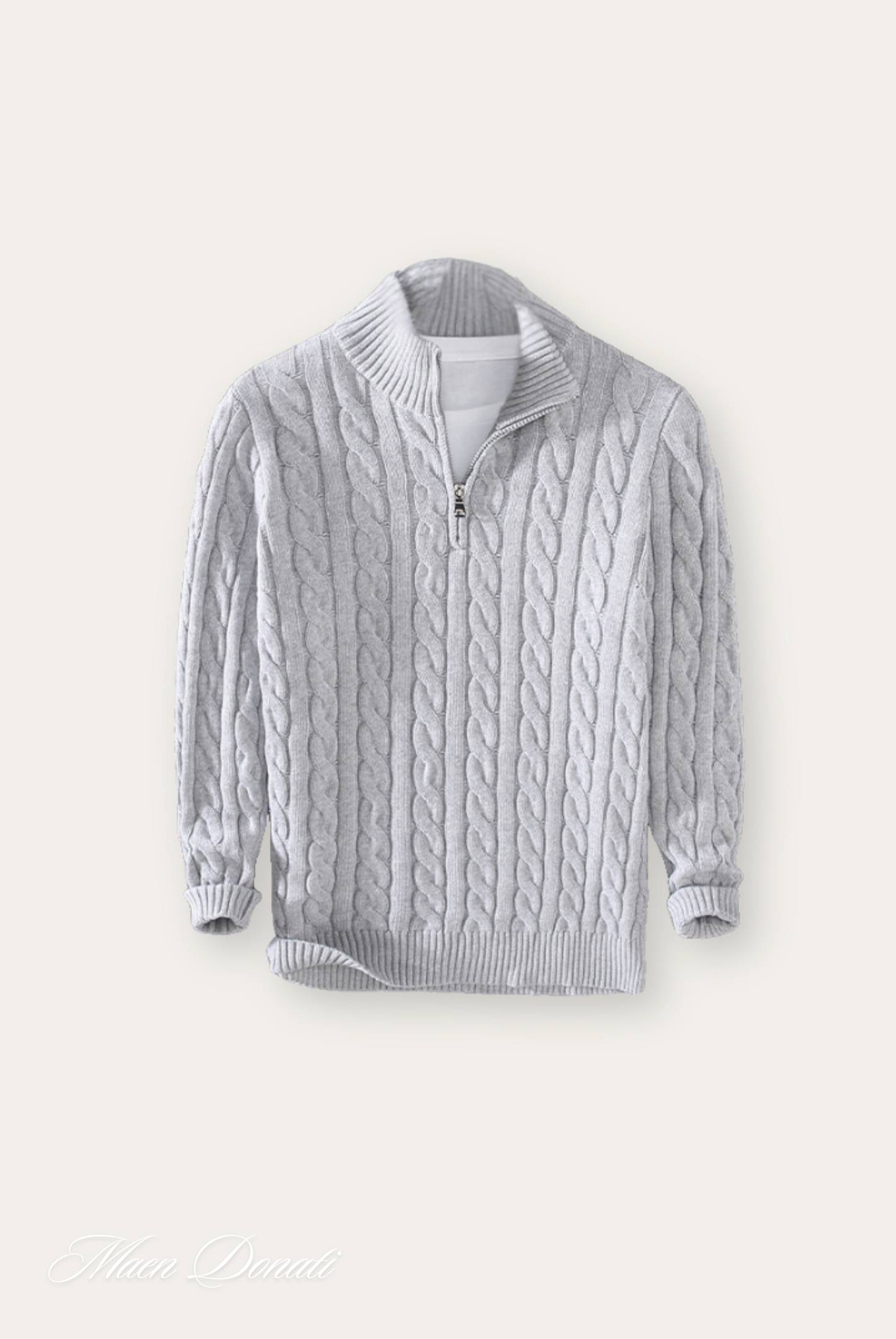 Pull-over col roulé homme moderne