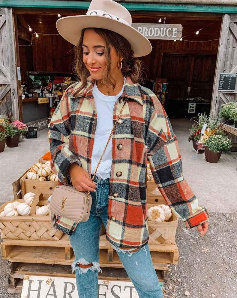 Cardigan court oversize à la mode