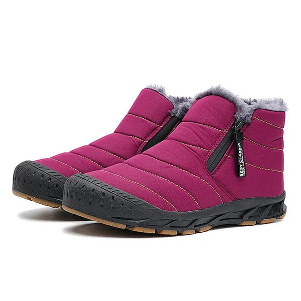 Bottes d'hiver imperméables et chaudes isolées