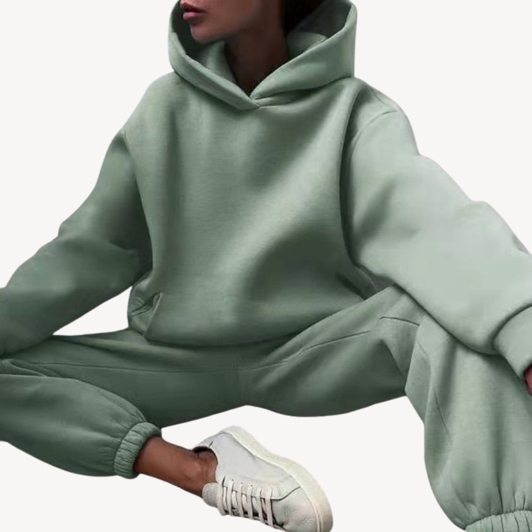 Ensemble jogging et sweat à capuche confortable pour femme