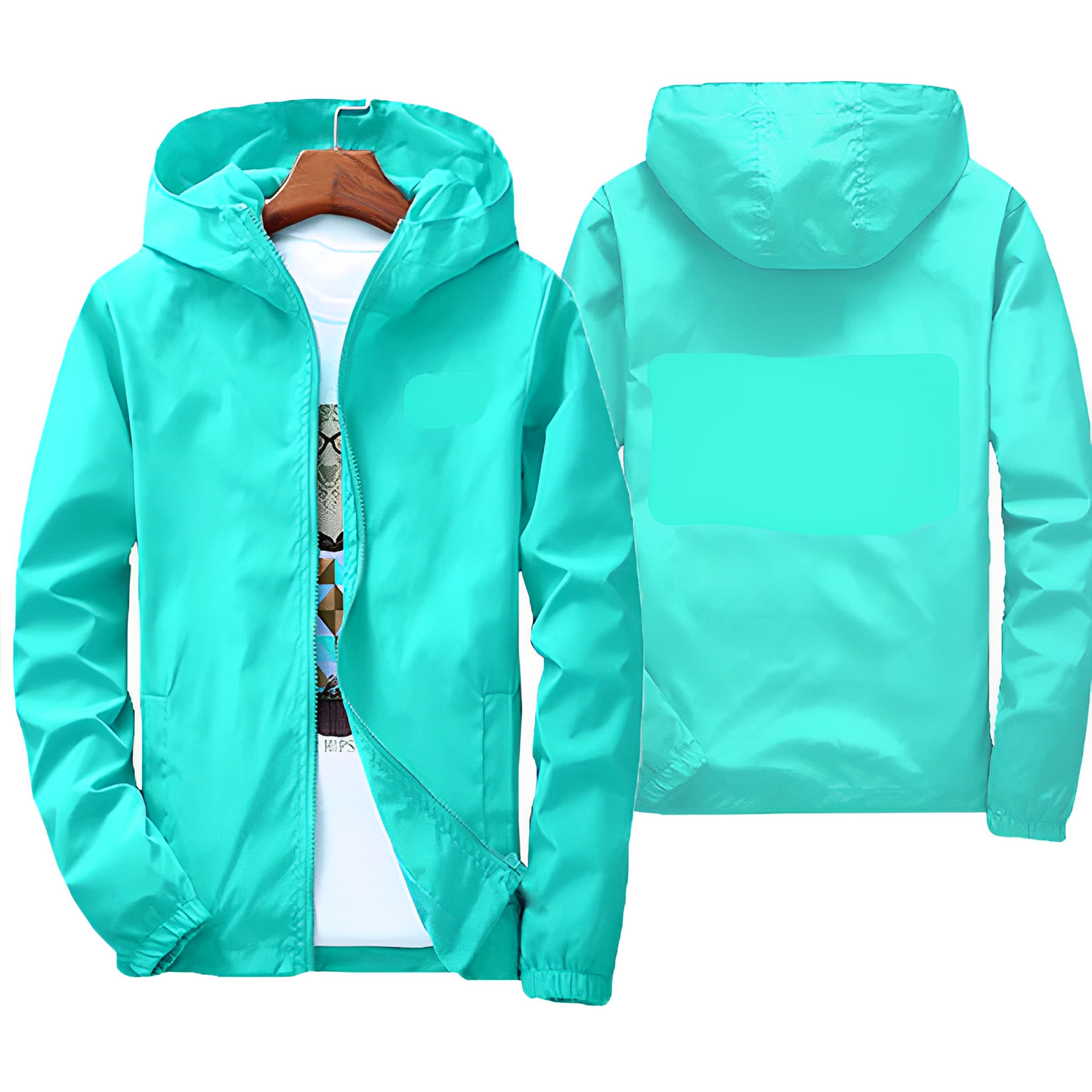 Veste coupe-vent homme pratique et sportive