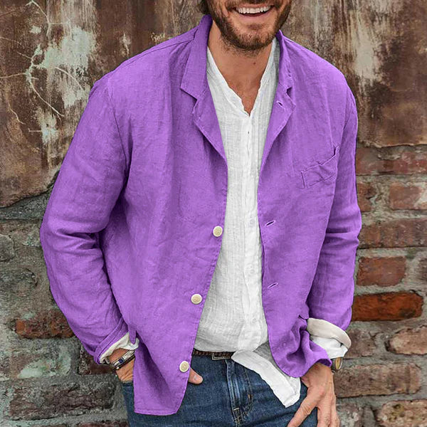 Veste légère pour homme en coton, été