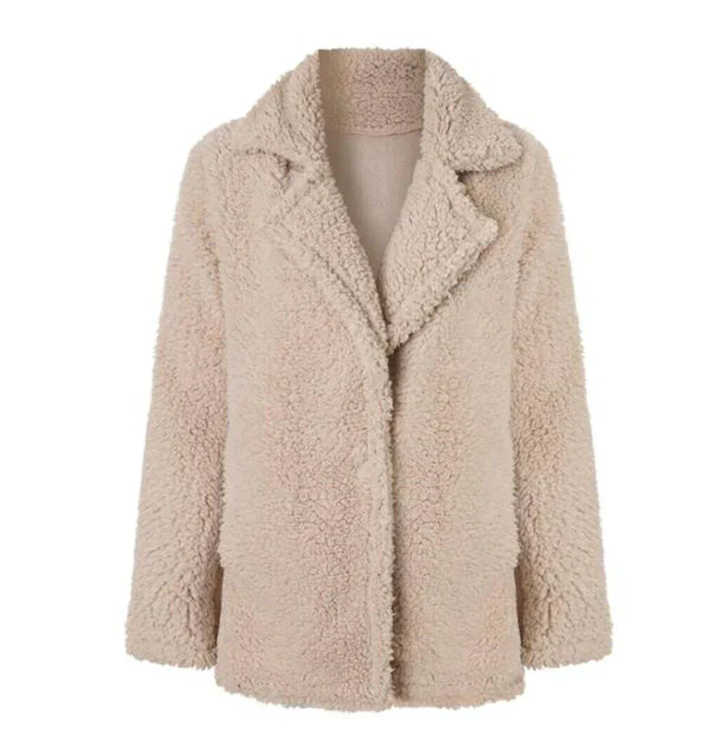 Veste teddy douce et confortable