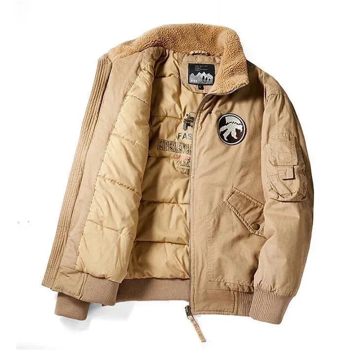 Blouson aviateur homme style militaire tendance