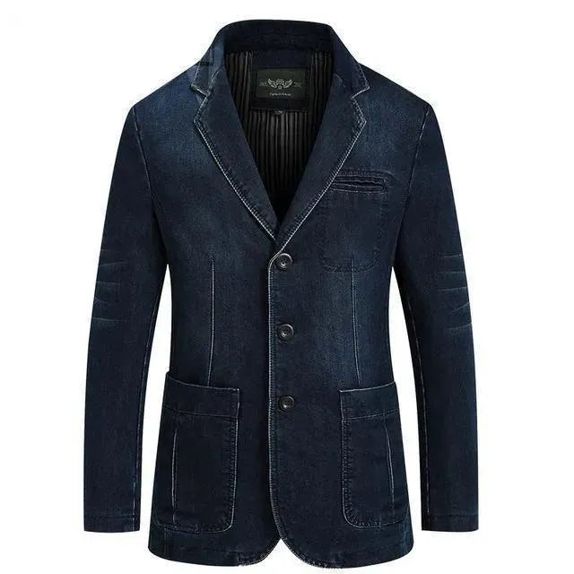 Blazer homme en jean style moderne