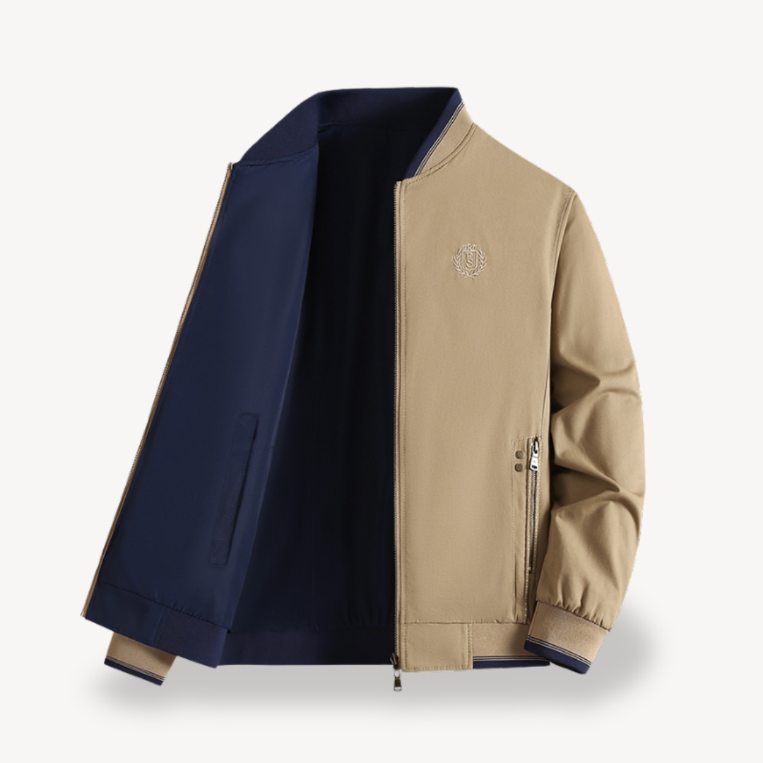 Blouson bombardier pour homme léger coupe ajustée couleurs variées