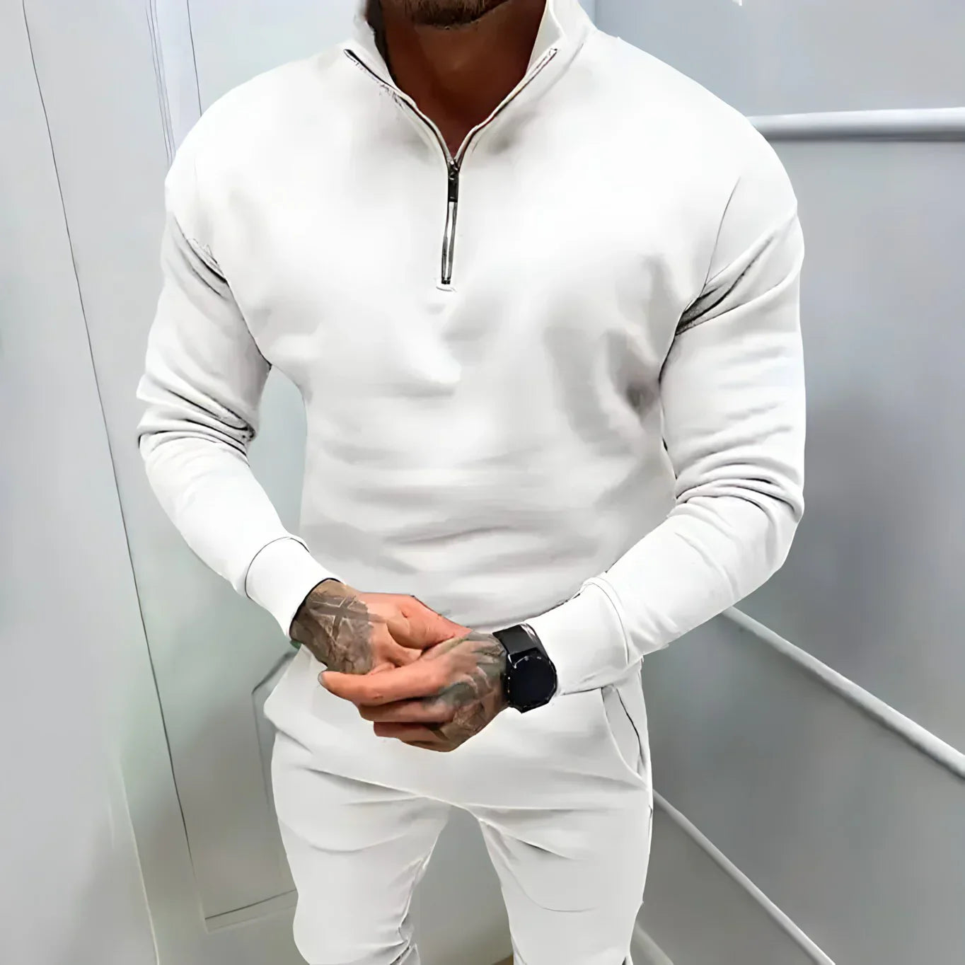 Pull-overs sportifs pour homme coupe moderne