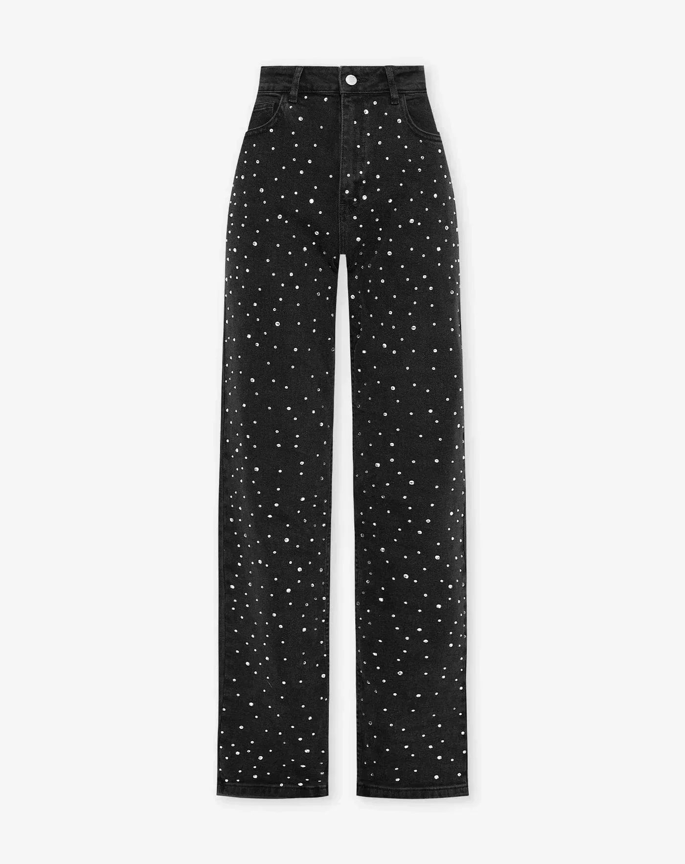Jean brillante à paillettes pour femme