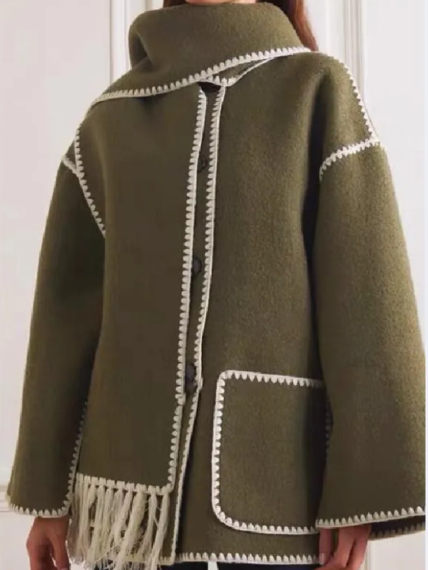 Veste d'hiver femme élégante et chaude