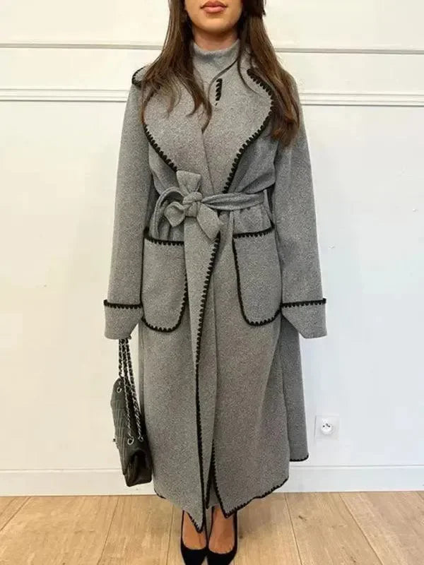 Trench-coat oversize tendance pour femme