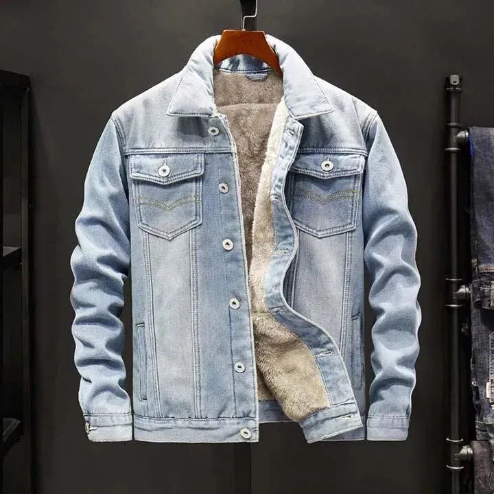 Blouson en jean slim fit moderne pour homme