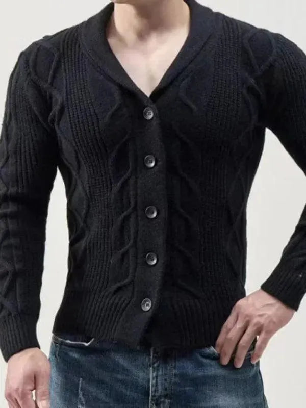 Gilet en tricot confortable pour homme