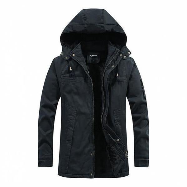 Parka chaud à capuche