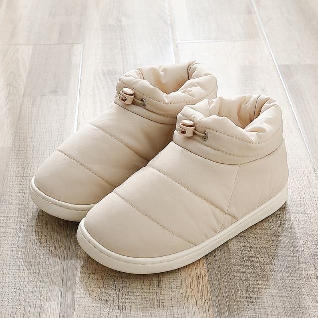 Chaussures d'hiver femme confortables chaudes isolées