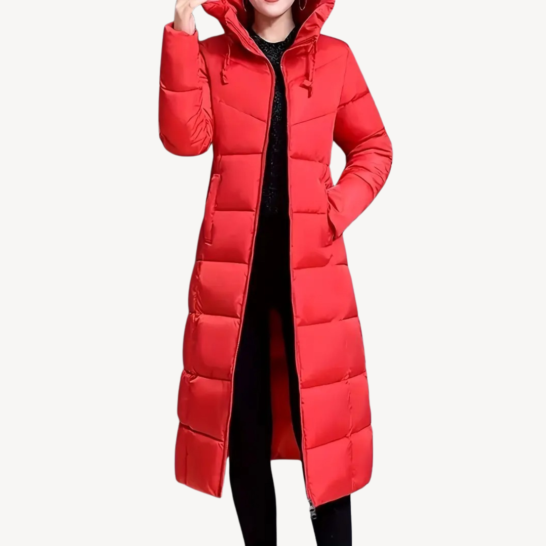 Doudoune longue d'hiver pour femme