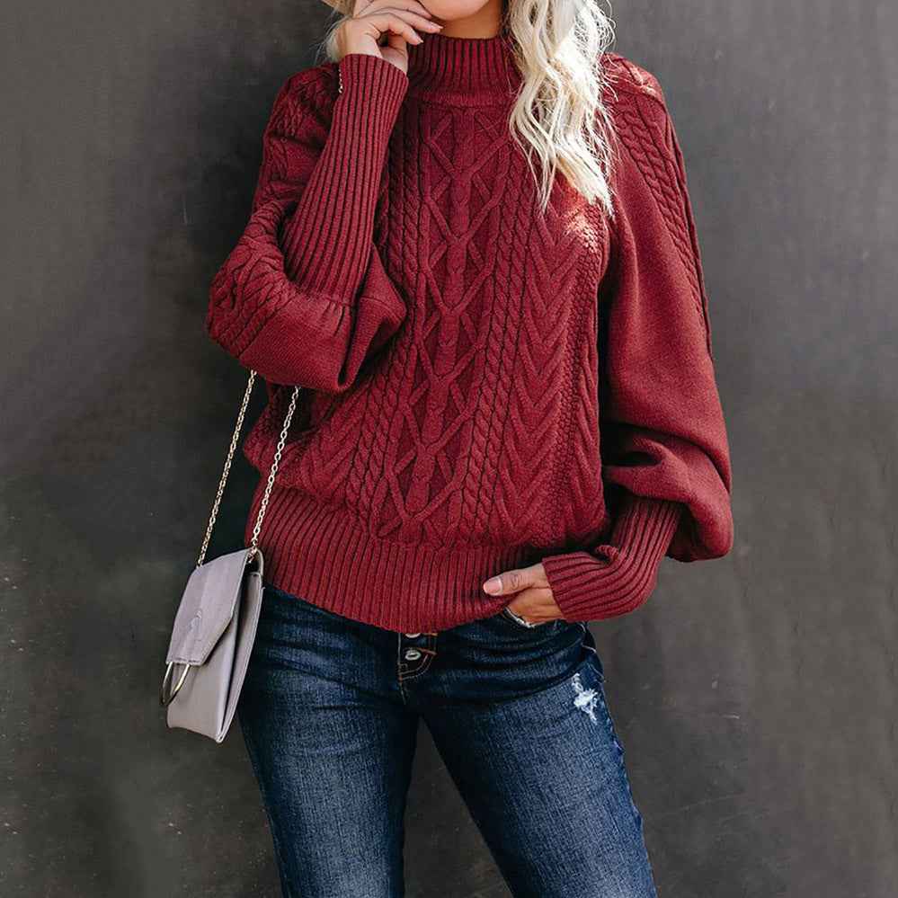 Pull roulé coupe slim Moderne
