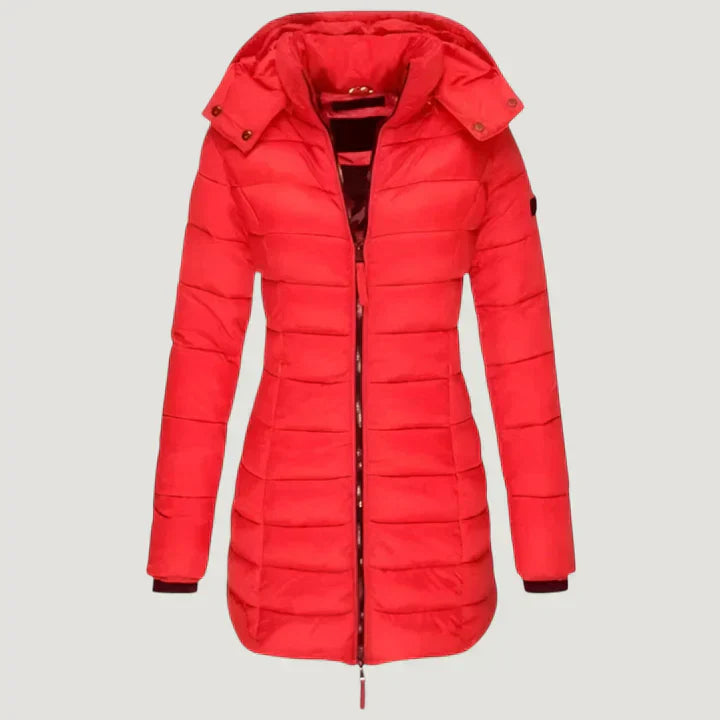 Manteau long femme chaud d'hiver