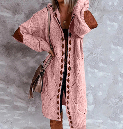 Sweat à capuche long élégant pour femme