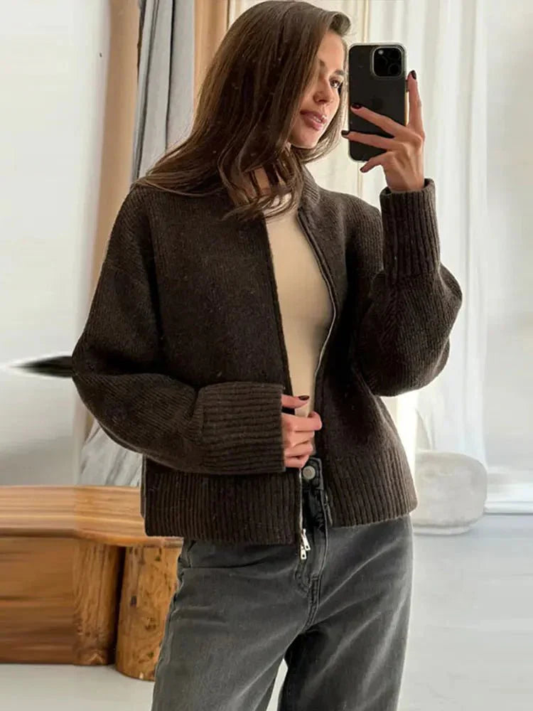 Gilet en maille classique