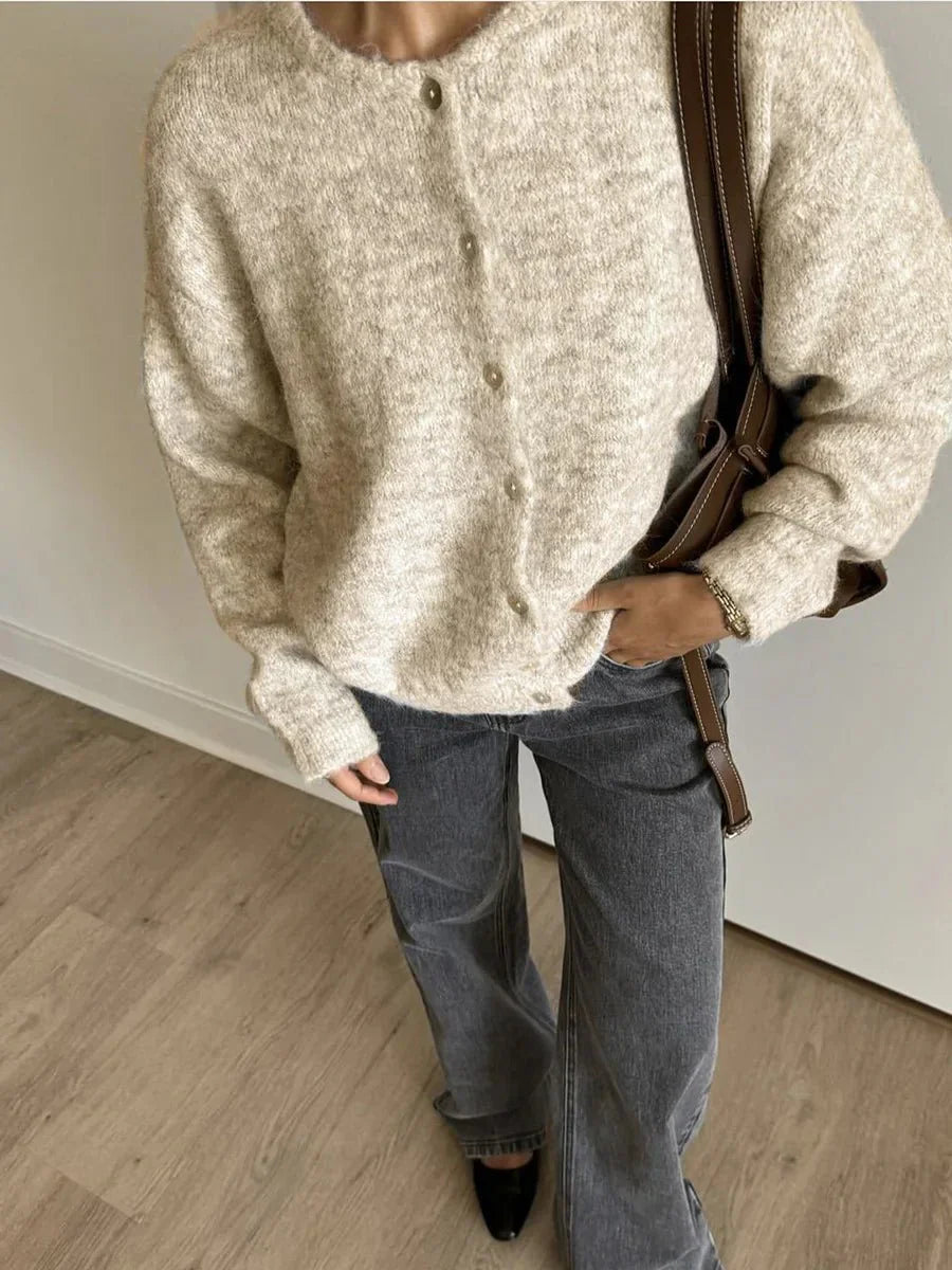 Cardigan classique style rétro