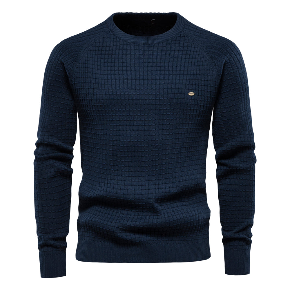 Pull pour homme confortable en coton doux
