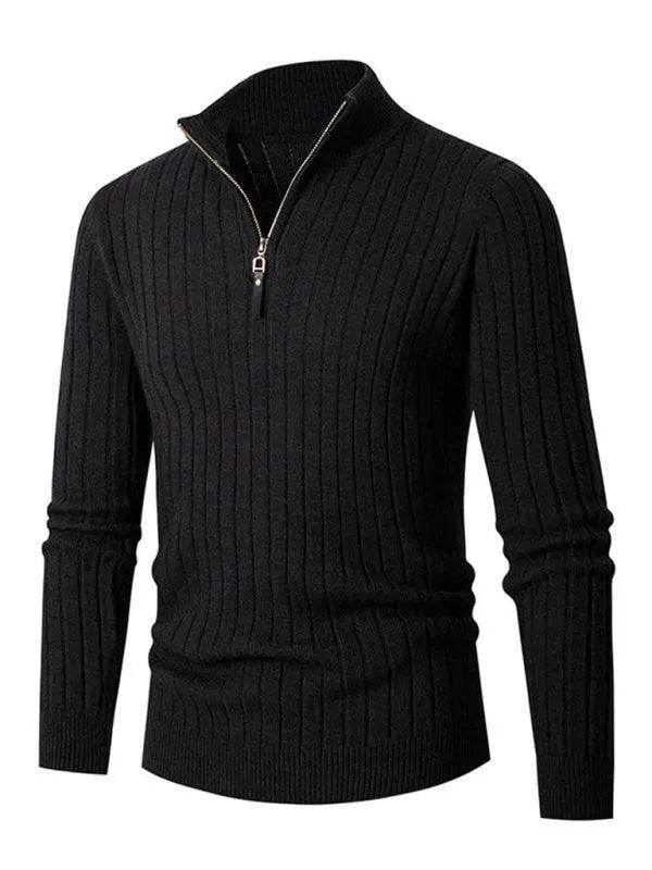Pulls pour homme confortables col roulé extensible