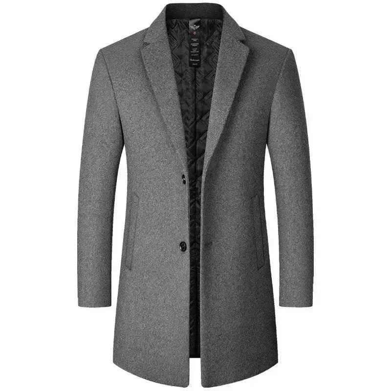 Manteau en laine sur mesure pour homme