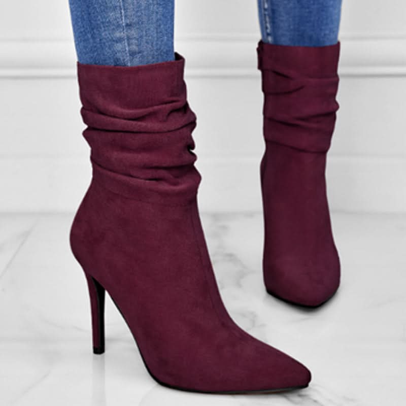 Élégantes bottes femme à talon haut