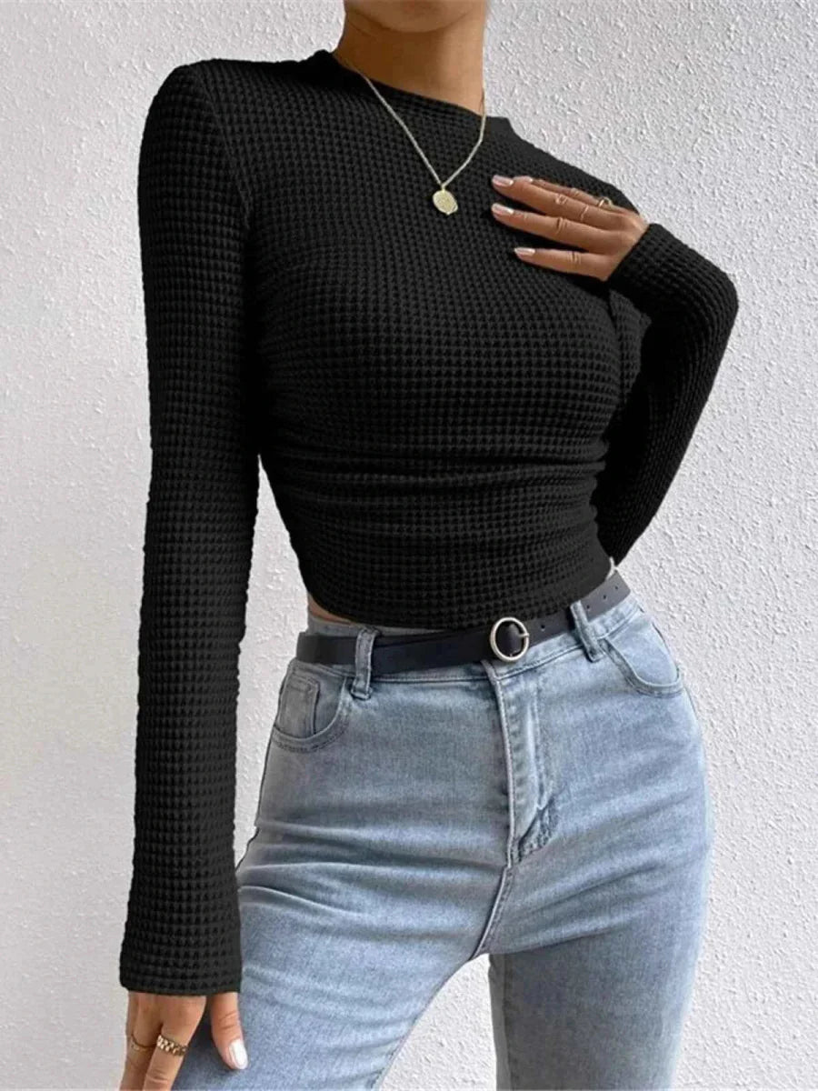Pull tricot doux femme mode