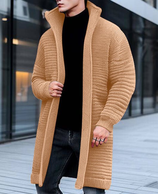 Gilet long moderne pour hommes