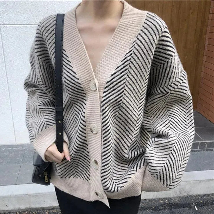 Grand cardigan grande taille pour femme