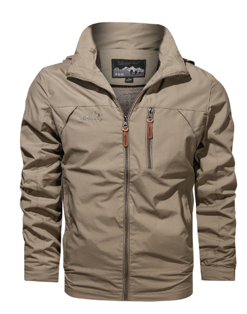 Veste de pluie élégante et imperméable pour homme