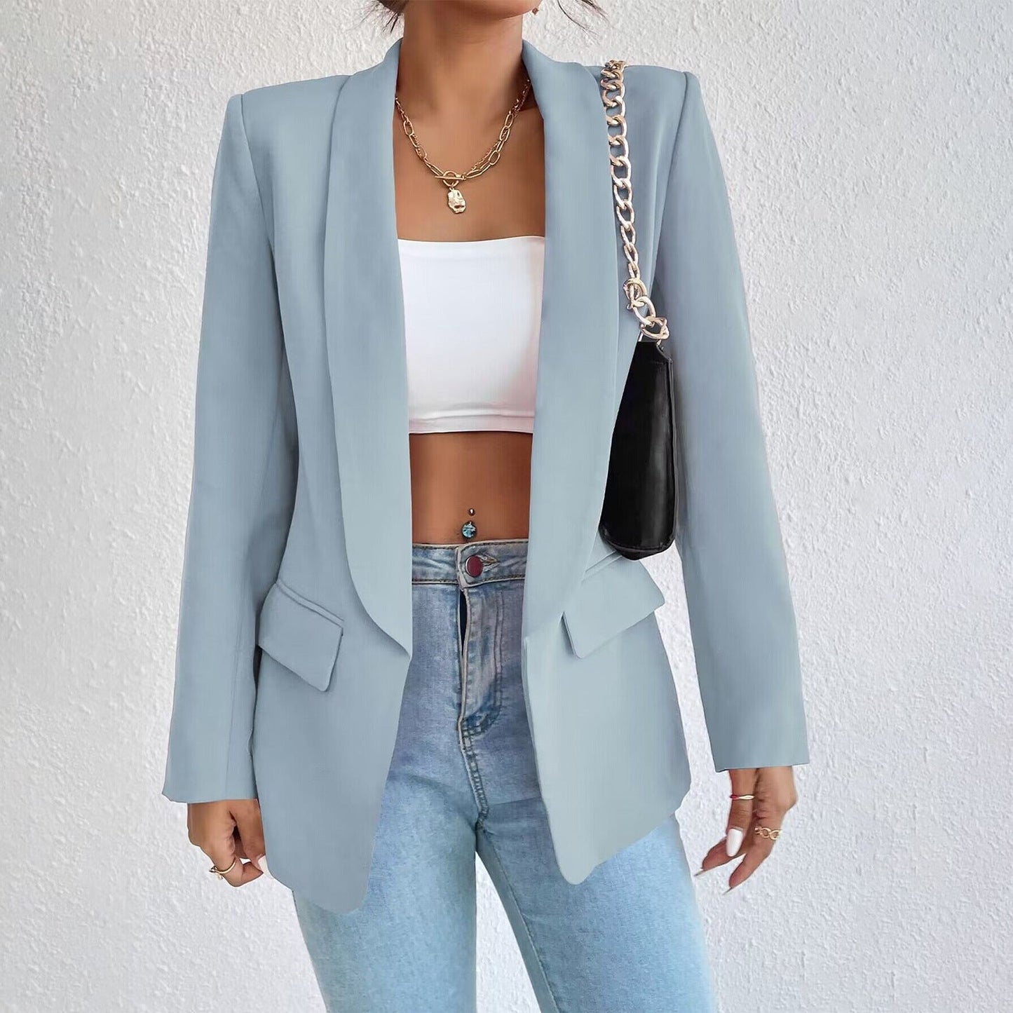 Blazer intemporel classique Veste élégante pour femme