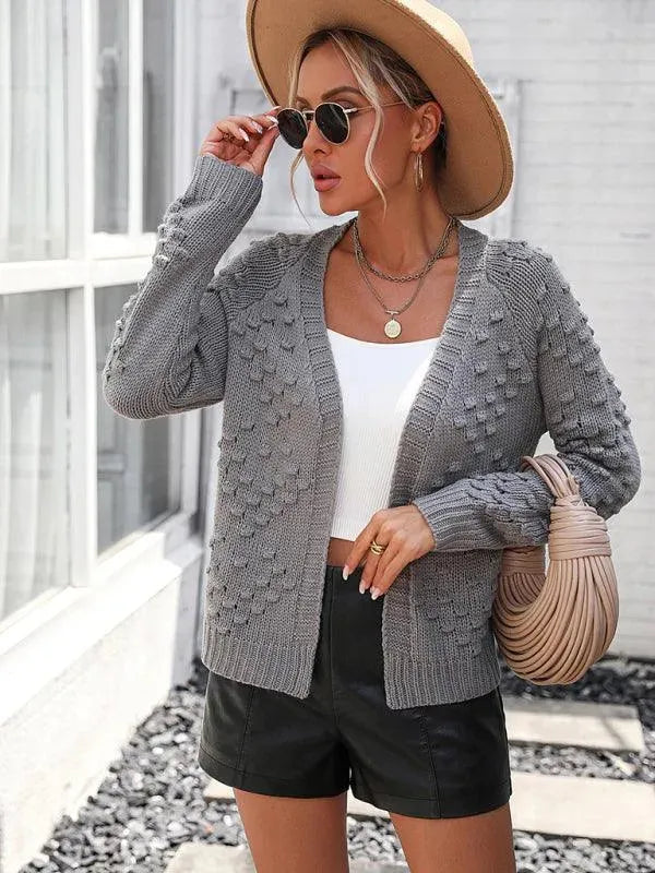 Gilet en maille tendance pour femme