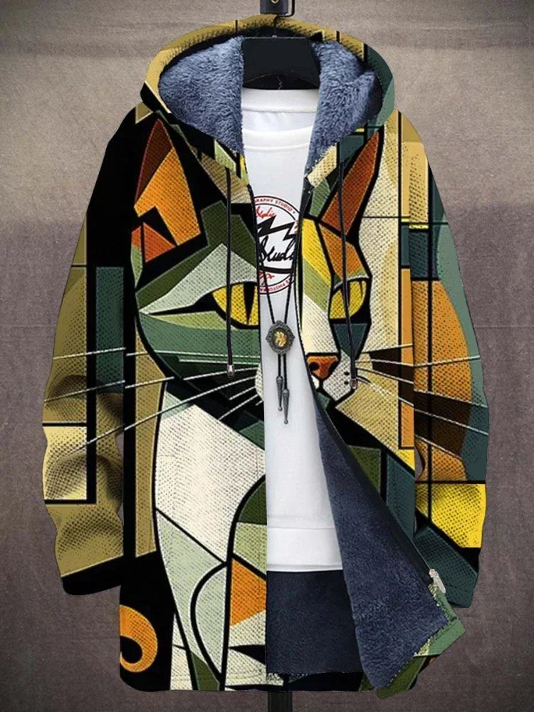 Veste élégante pour femme avec imprimé artistique