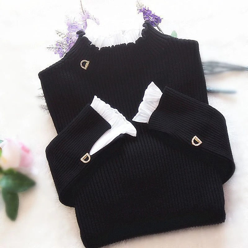 Robe Pull Femme Hiver Élégante