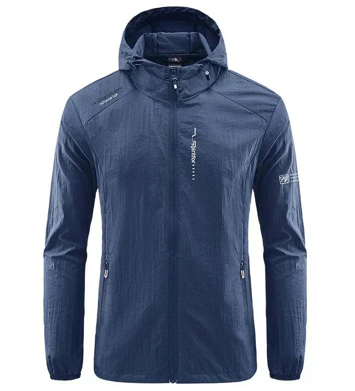 Blouson coupe-vent homme sportif imperméable