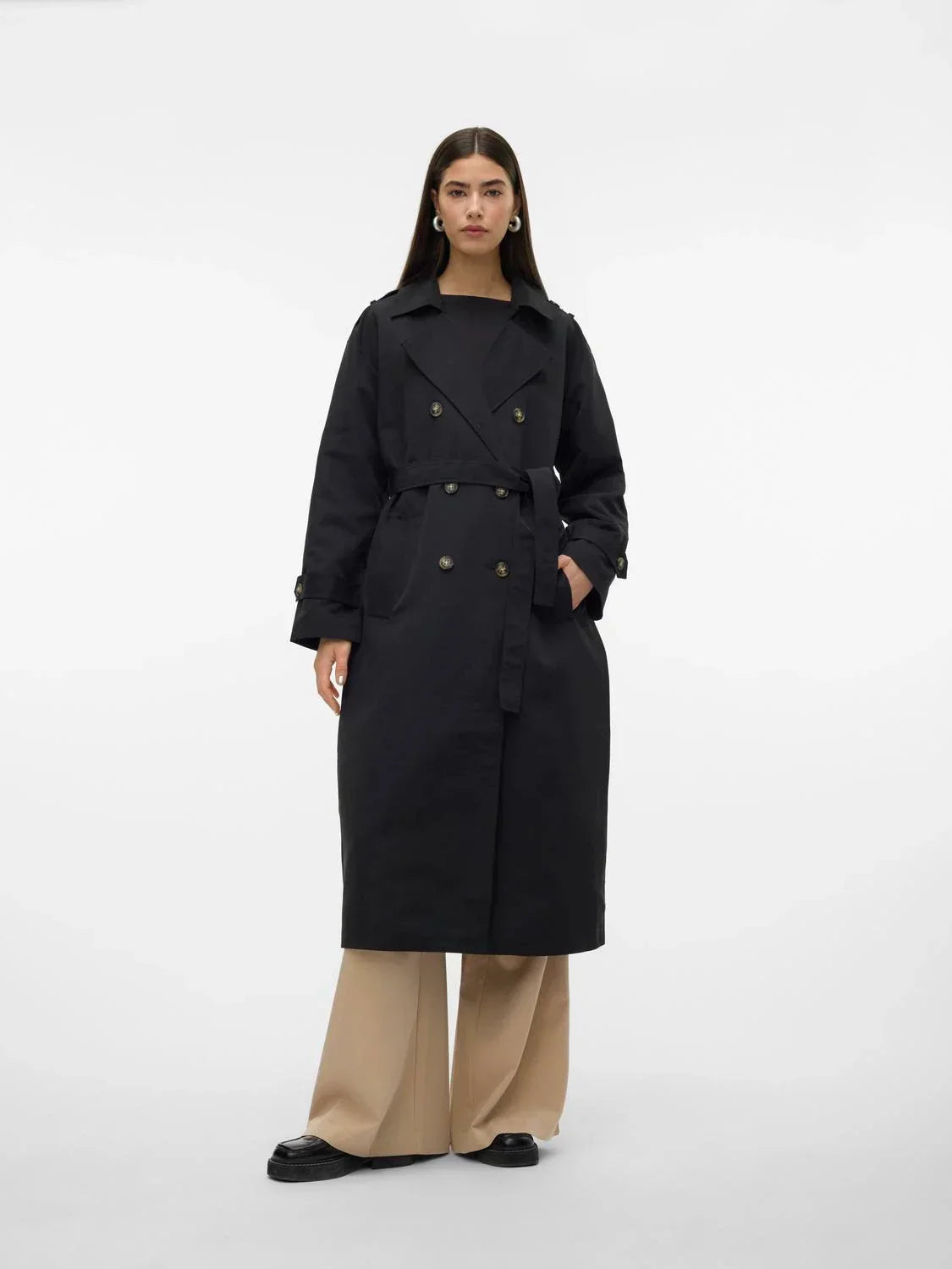 Trench-coat femme élégant, déperlant