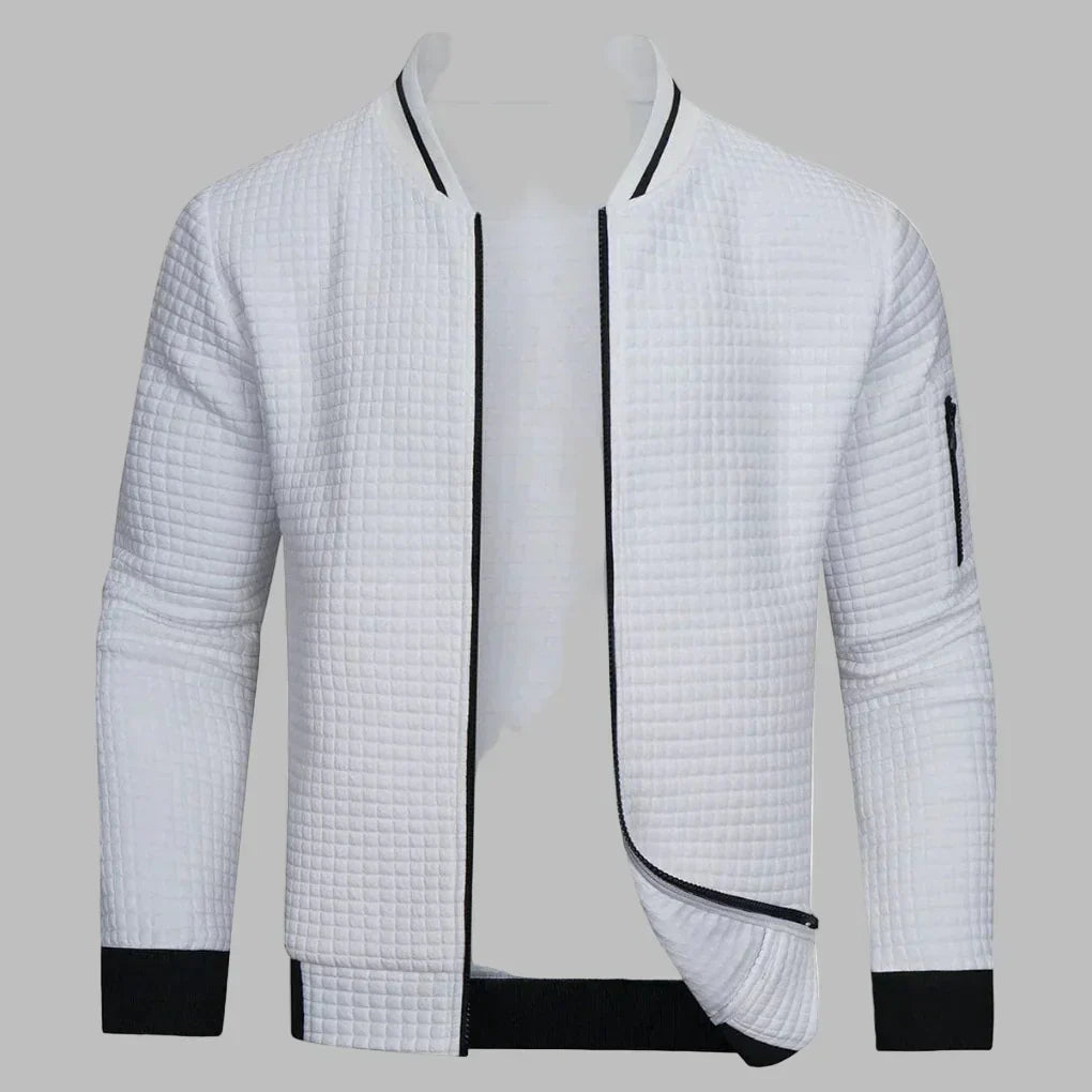 Pull homme pratique fermeture éclair chaud