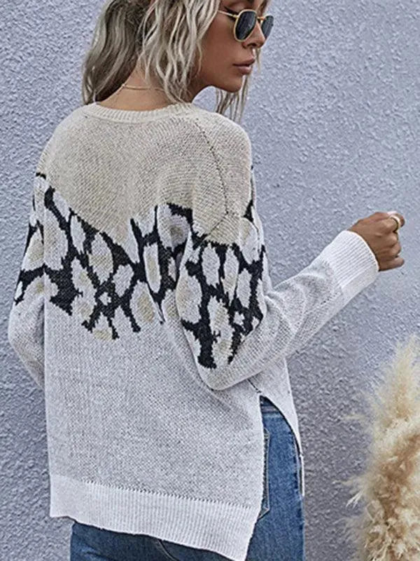 Stylische Damenpullover Soft Sweatshirt - IdealeKleiden