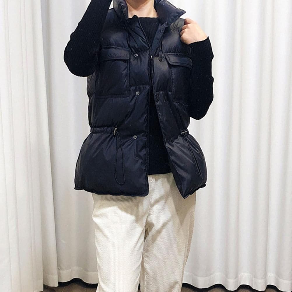 Gilet matelassé pour femme Col haut Pratique